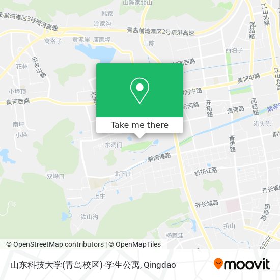 山东科技大学(青岛校区)-学生公寓 map