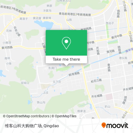 维客山科大购物广场 map
