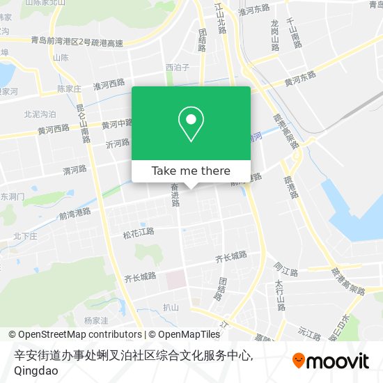 辛安街道办事处蜊叉泊社区综合文化服务中心 map