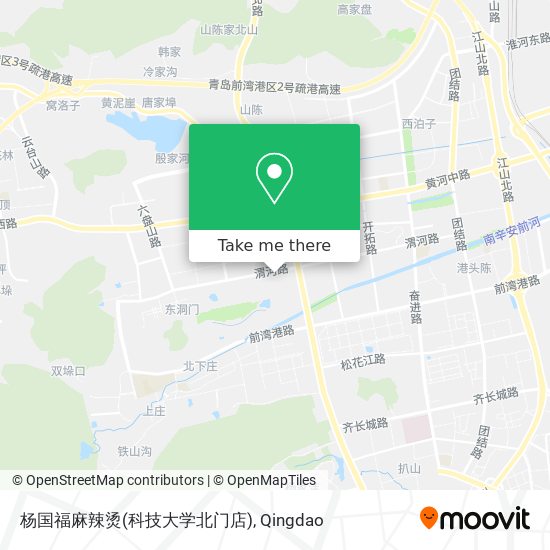 杨国福麻辣烫(科技大学北门店) map