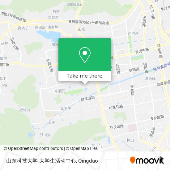 山东科技大学-大学生活动中心 map