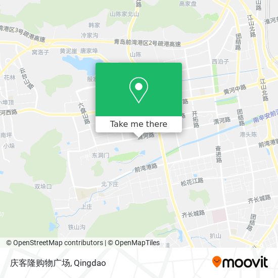 庆客隆购物广场 map