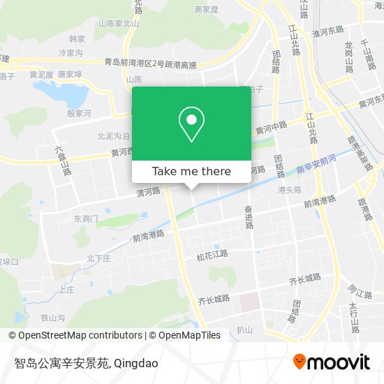 智岛公寓辛安景苑 map