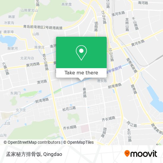 孟家秘方排骨饭 map