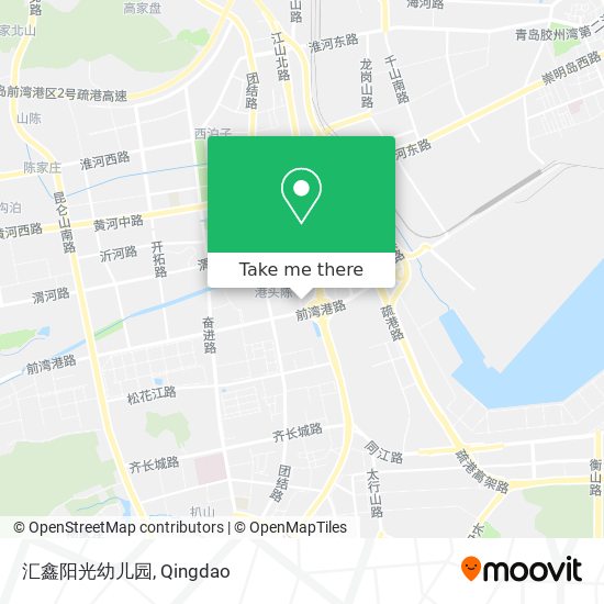 汇鑫阳光幼儿园 map