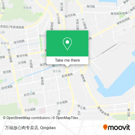 万福放心肉专卖店 map