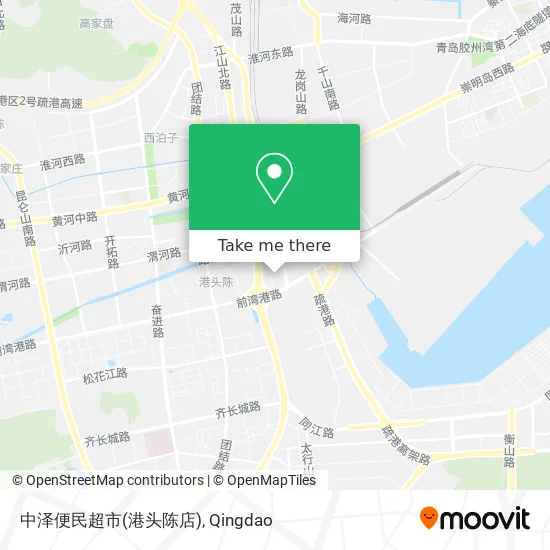 中泽便民超市(港头陈店) map