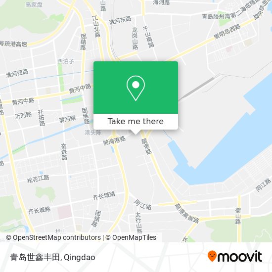 青岛世鑫丰田 map
