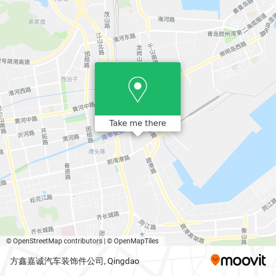 方鑫嘉诚汽车装饰件公司 map