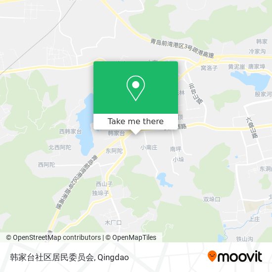 韩家台社区居民委员会 map