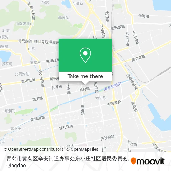 青岛市黄岛区辛安街道办事处东小庄社区居民委员会 map