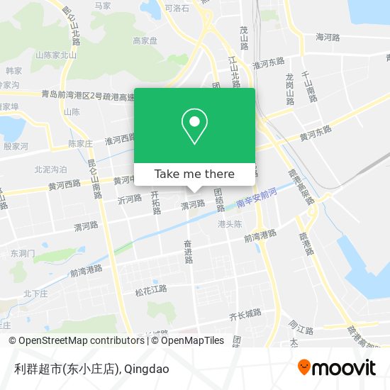 利群超市(东小庄店) map