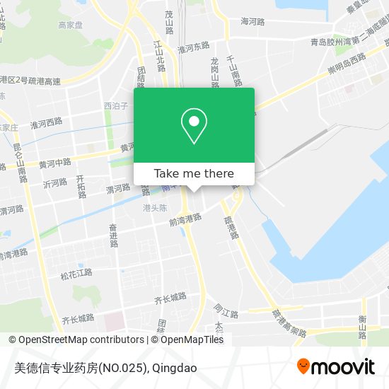 美德信专业药房(NO.025) map