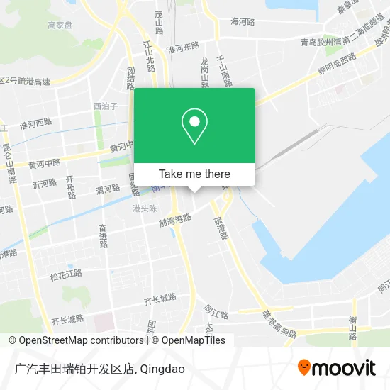 广汽丰田瑞铂开发区店 map