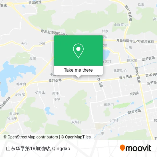 山东华孚第18加油站 map