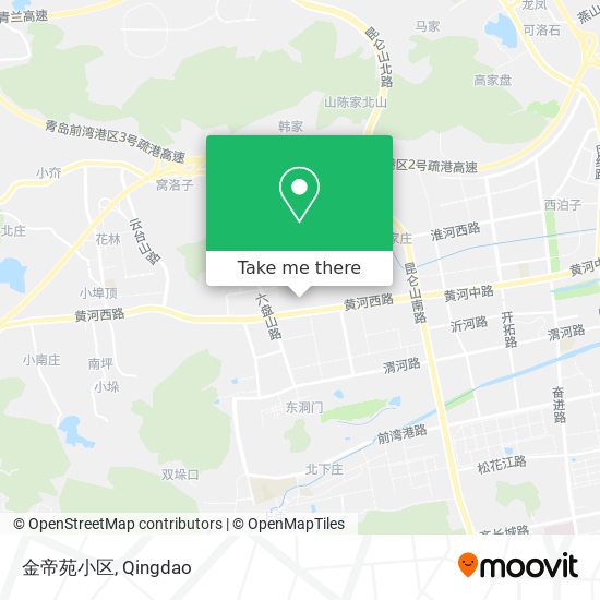 金帝苑小区 map