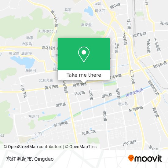 东红源超市 map