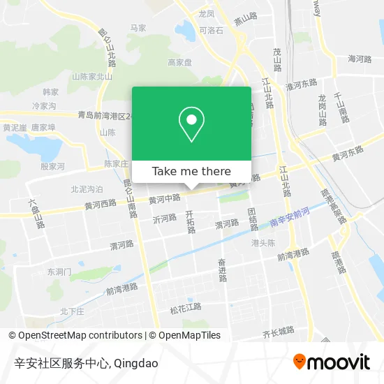辛安社区服务中心 map