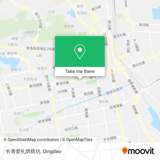 长青爱礼烘焙坊 map