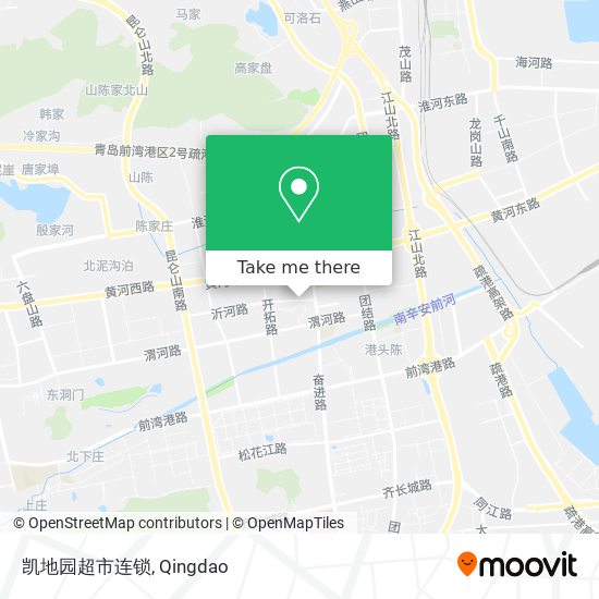 凯地园超市连锁 map