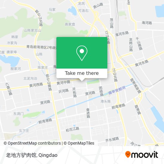 老地方驴肉馆 map