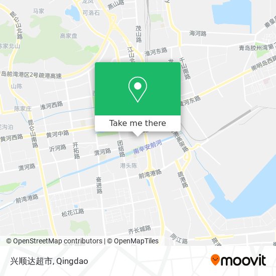 兴顺达超市 map