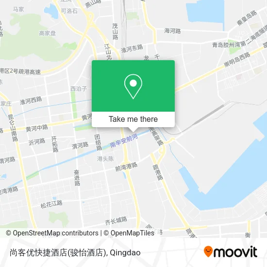 尚客优快捷酒店(骏怡酒店) map