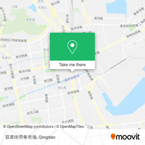双星街劳务市场 map