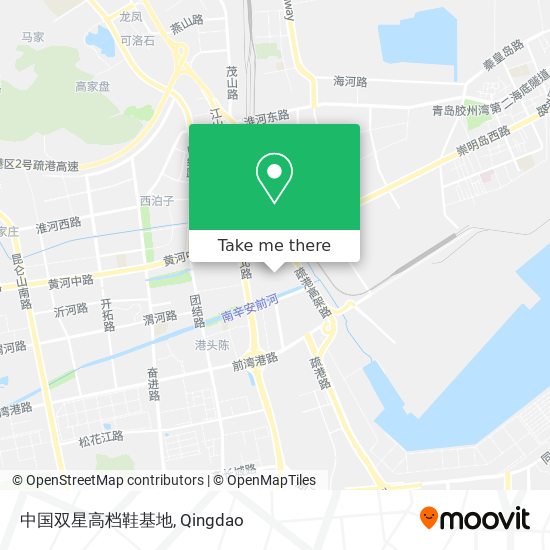 中国双星高档鞋基地 map