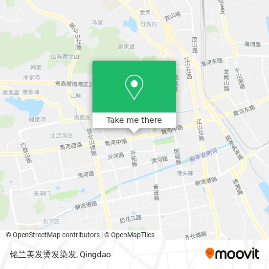 铭兰美发烫发染发 map