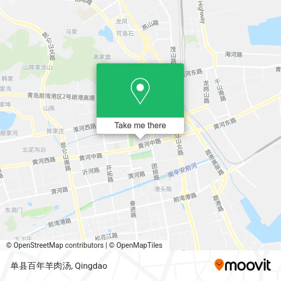 单县百年羊肉汤 map