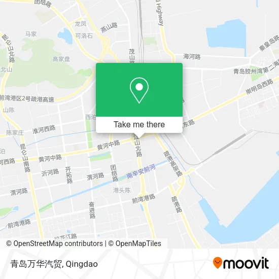 青岛万华汽贸 map