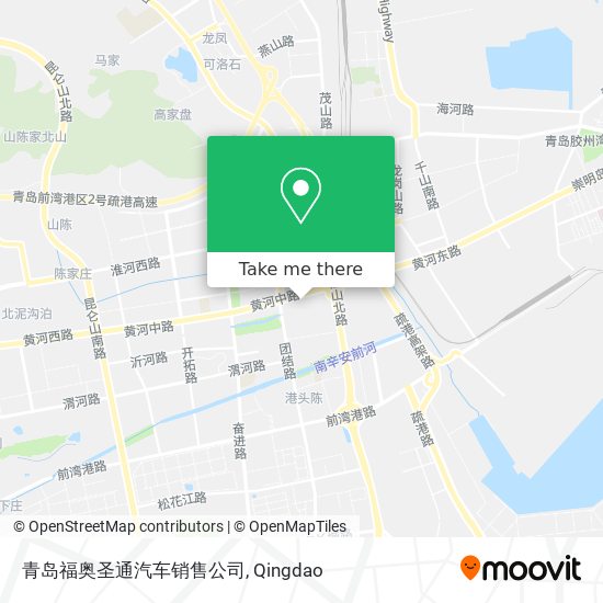 青岛福奥圣通汽车销售公司 map