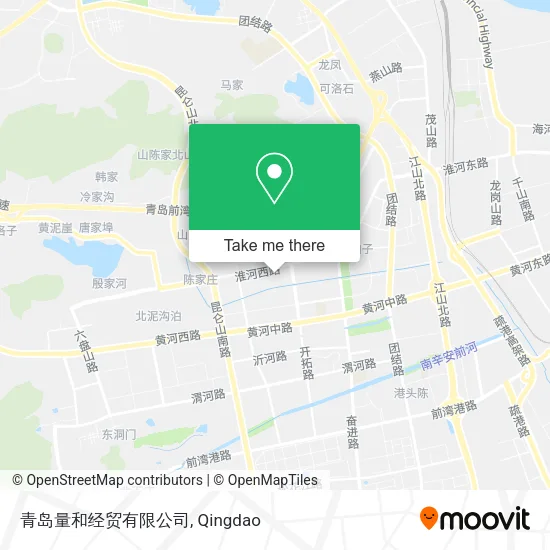 青岛量和经贸有限公司 map