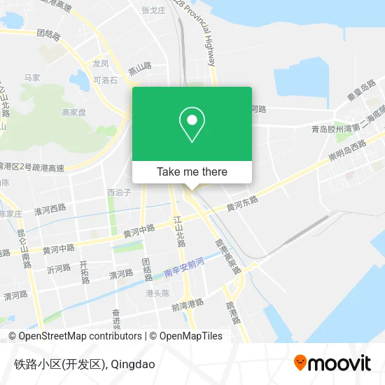铁路小区(开发区) map