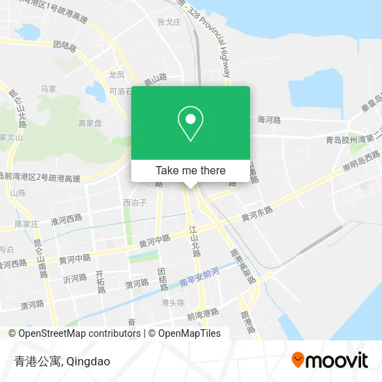 青港公寓 map