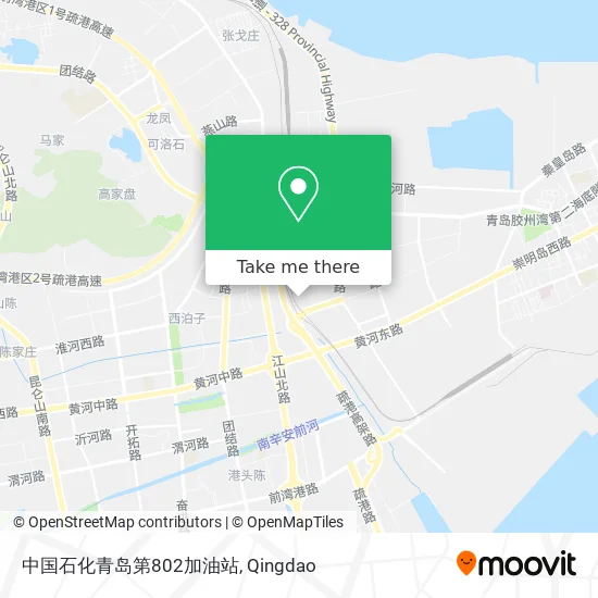 中国石化青岛第802加油站 map