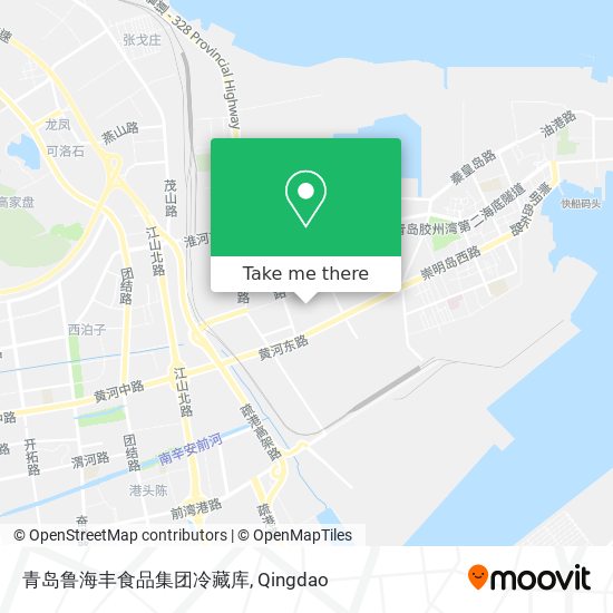 青岛鲁海丰食品集团冷藏库 map