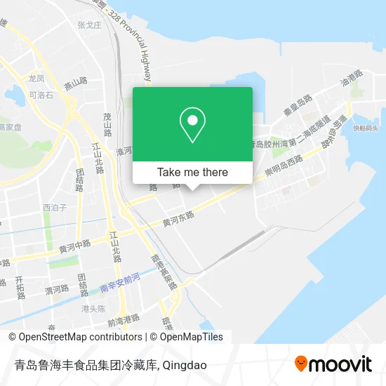 青岛鲁海丰食品集团冷藏库 map