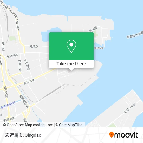 宏运超市 map
