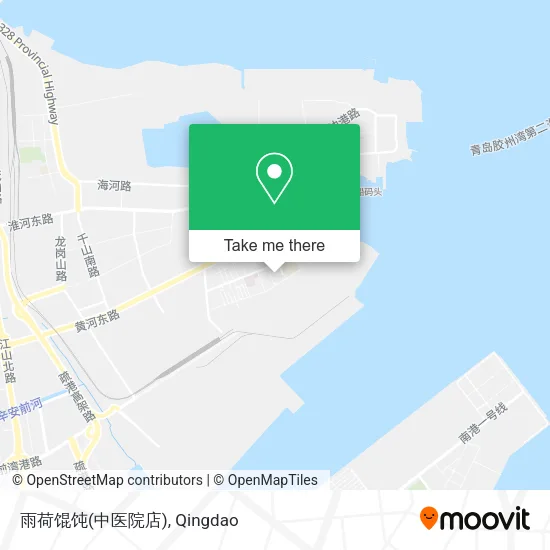 雨荷馄饨(中医院店) map