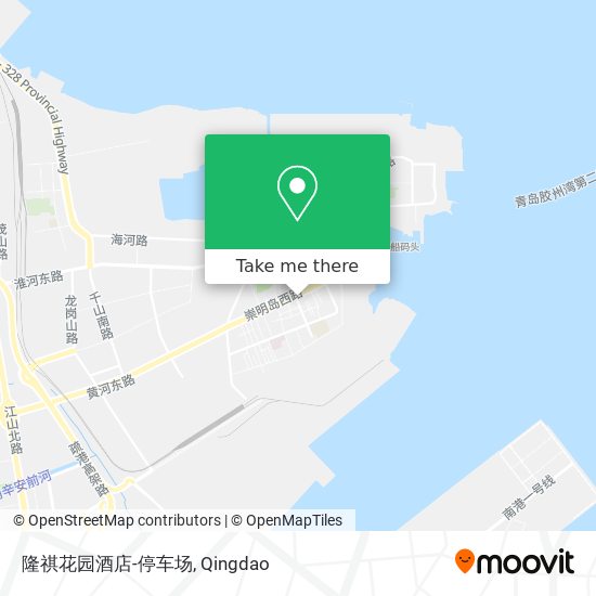 隆祺花园酒店-停车场 map