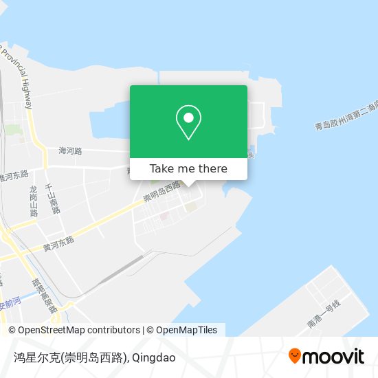 鸿星尔克(崇明岛西路) map