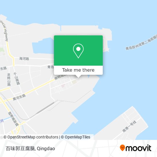 百味郭豆腐脑 map