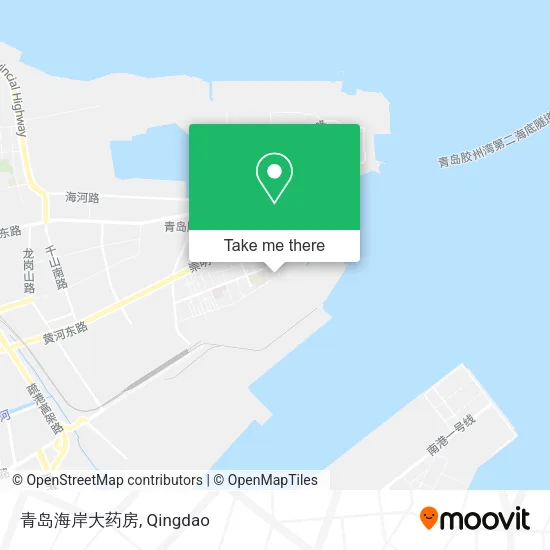 青岛海岸大药房 map