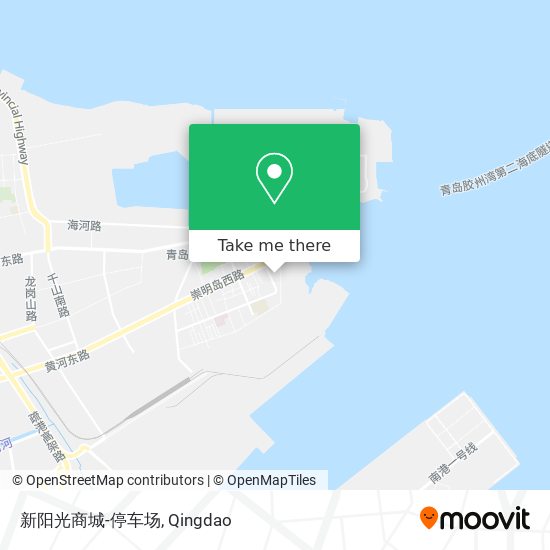 新阳光商城-停车场 map