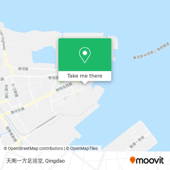 天阁一方足浴堂 map