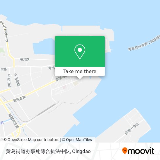 黄岛街道办事处综合执法中队 map