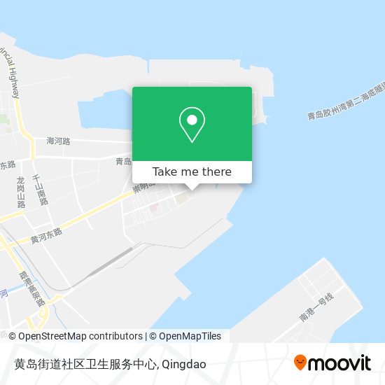 黄岛街道社区卫生服务中心 map