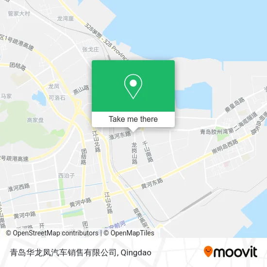 青岛华龙凤汽车销售有限公司 map